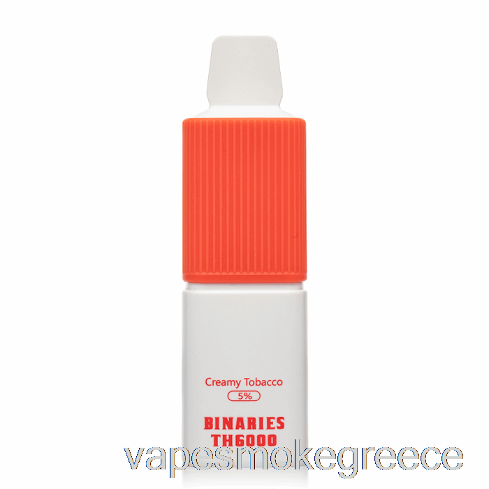 Vape Greece Horizon Binaries Th6000 κρεμώδης καπνός μιας χρήσης